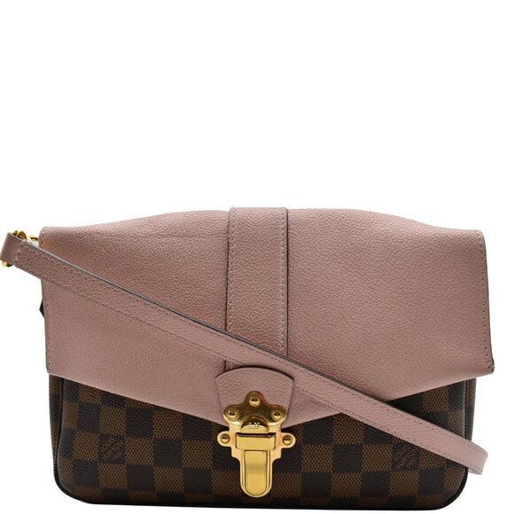 Louis Vuitton  Clapton Damier Ebene Crossbody Bag Magnolia - Picture 1 of 13